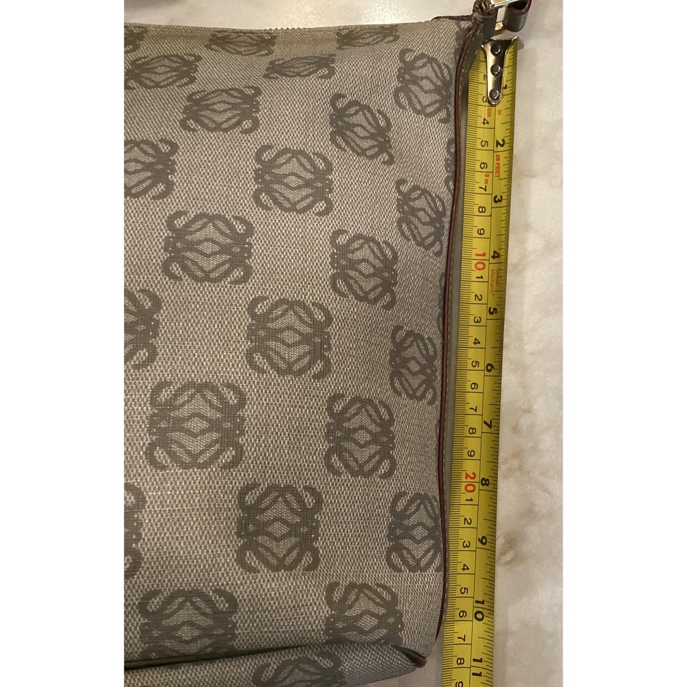 Loewe Beige & Gray Anagram Shoulder Bag - Picture 11 of 17